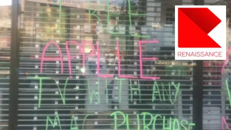Renaissance sells design school, retail under discussion