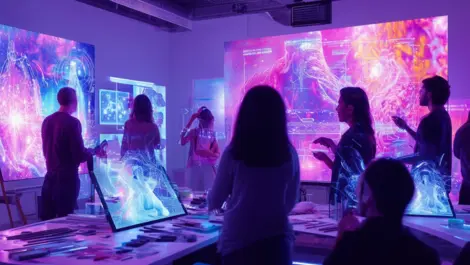 AI transforms artistic creation; 40% of artists use new tech