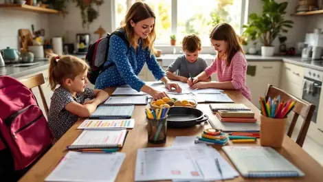 Parents turn to print to ease back-to-school stress