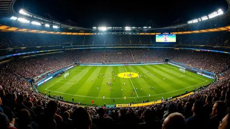 Rugby stadium match uk bright digital ads distracting fans