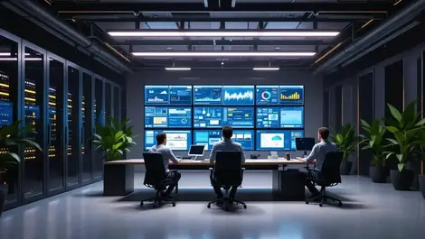 Brazilian data center control room sap vmware support team