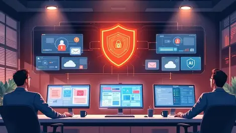 Enterprise soc monitoring unified security shield email cloud onprem ai