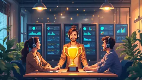 Professional customer support team triple award it managed services celebration