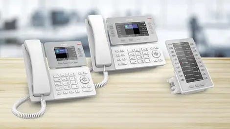 Snom launches white D8xx phones for Asia-Pacific markets