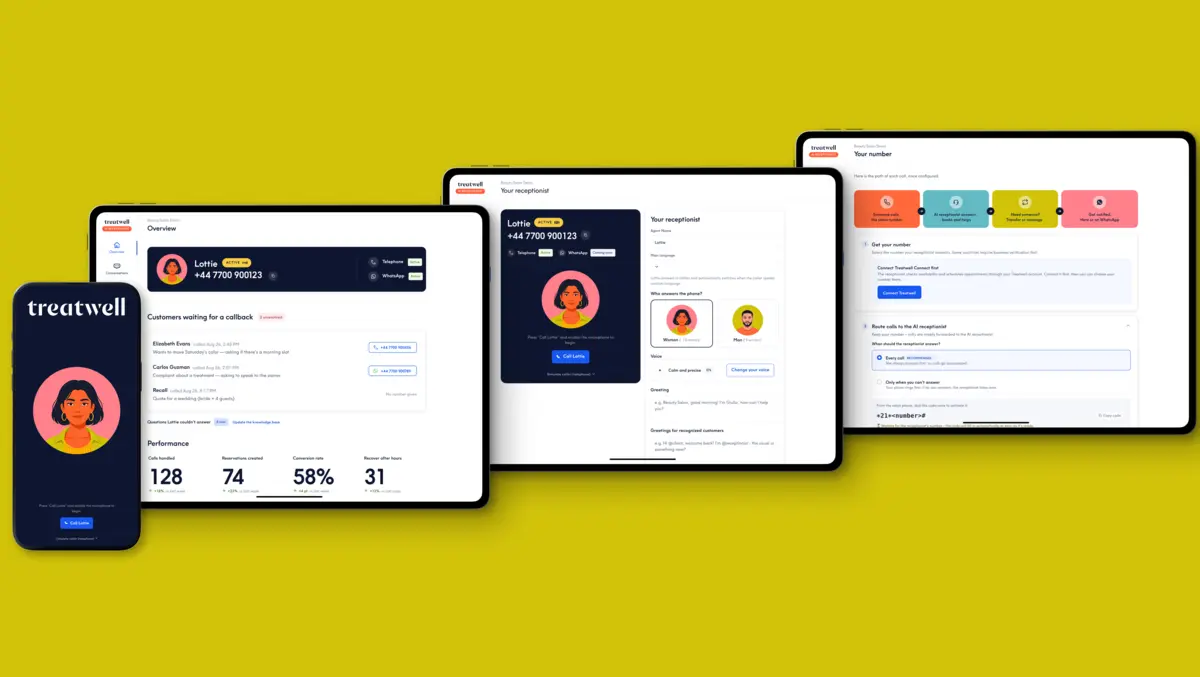 Treatwell launches AI receptionist for salons across Europe